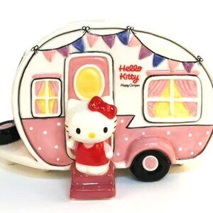BLUE SKY CLAYWORKS Planter Hello Kitty Ceramic Camper BRAND-NEW w/tags